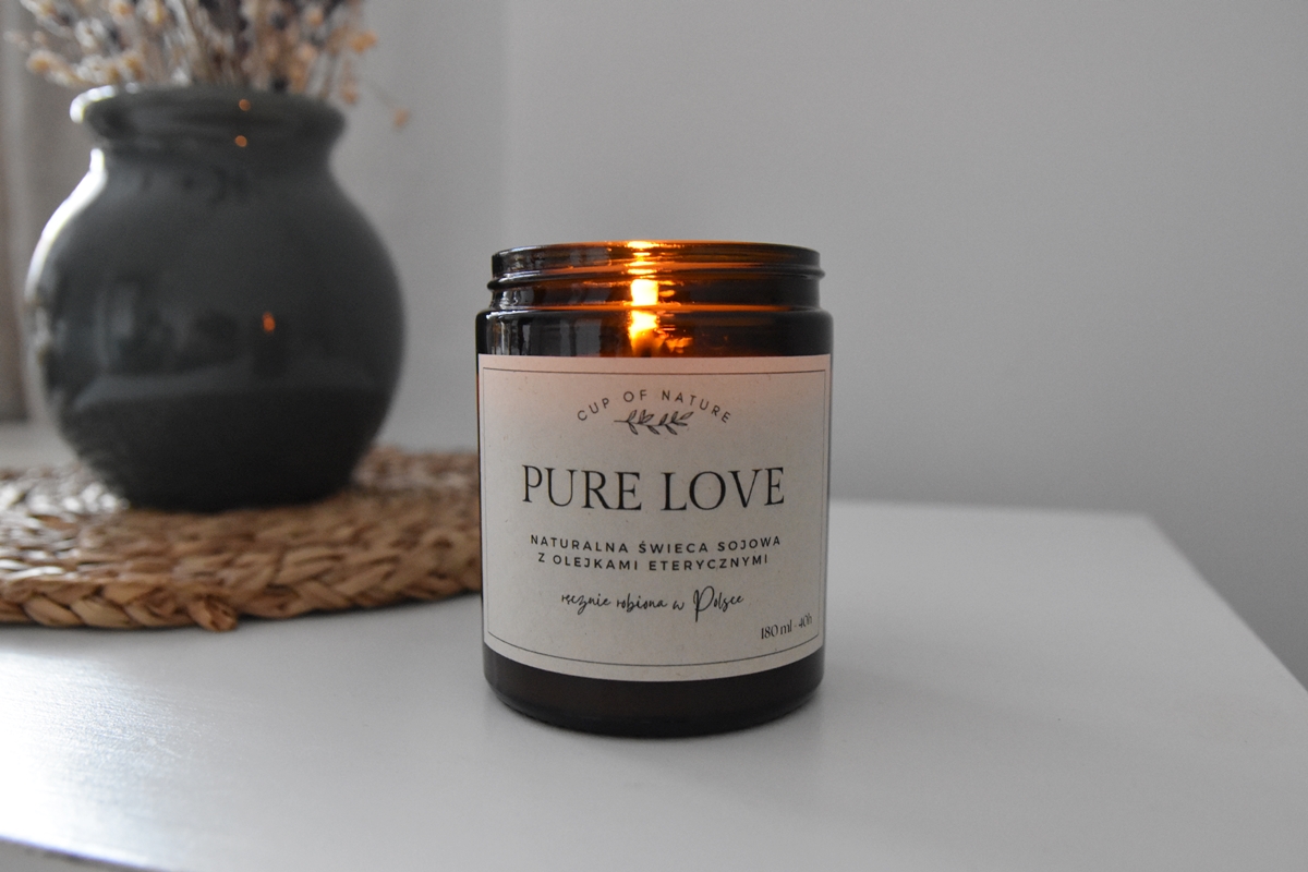 Świeca sojowa Pure Love - obrazek 2